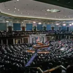 President George H.W. Bush delivers his Address Before a Joint Session of the Congress on the State of the Union Washington^ DC. USA^ January 31^ 1990