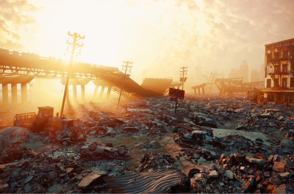 destruction of a city