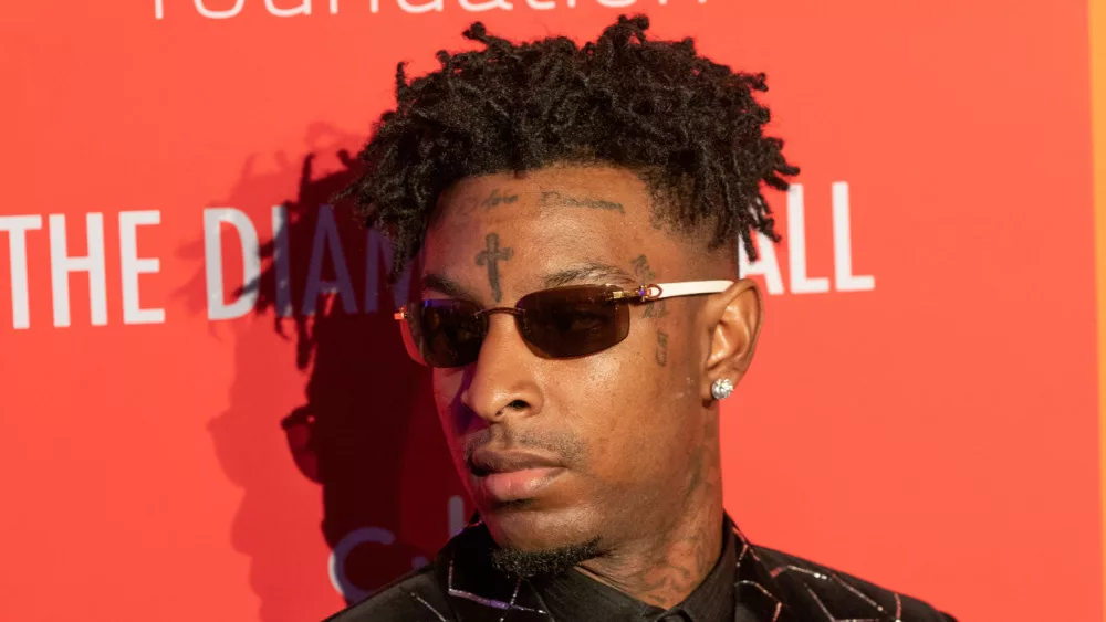 21 Savage attends 5th Annual Diamond Ball benefiting the Clara Lionel Foundation at Cipriani Wall Street (2019)