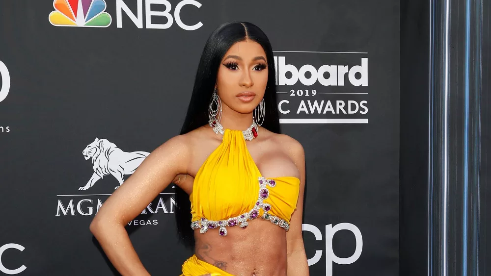 Cardi B at the 2019 Billboard Music Awards at MGM Grand Garden Arena on May 1, 2019 in Las Vegas, NV