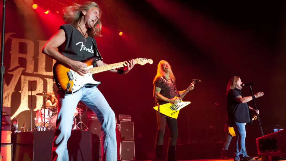 Lynyrd Skynyrd performs at Thunder Valley Casino and Resort in Lincoln, California on September 22nd, 2011