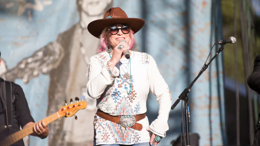 Tanya Tucker performs at Hardly Strictly Bluegrass in Golden Gate Park