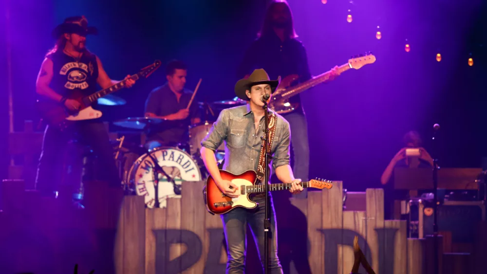 Jon Pardi performs onstage at the Paramount on January 16, 2016 in Huntington, New York.