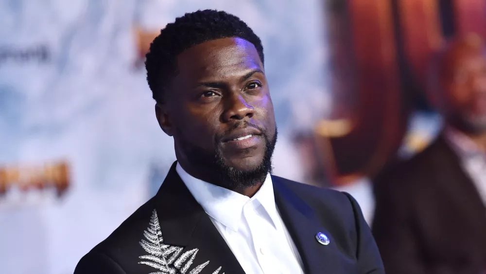 Kevin Hart arrives for the â€˜Jumanji: The Next Levelâ€™ Los Angeles Premiere on December 09, 2019 in Hollywood