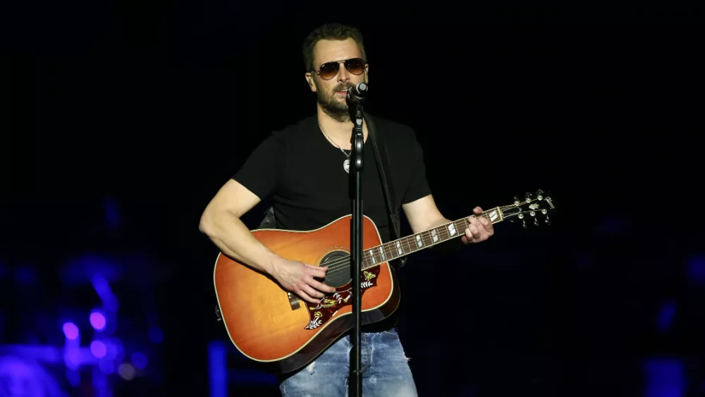 Eric Church performs onstage at the Runaway Country Music Fest at Osceola Heritage Park on March 20, 2016 in Kissimmee, Florida.