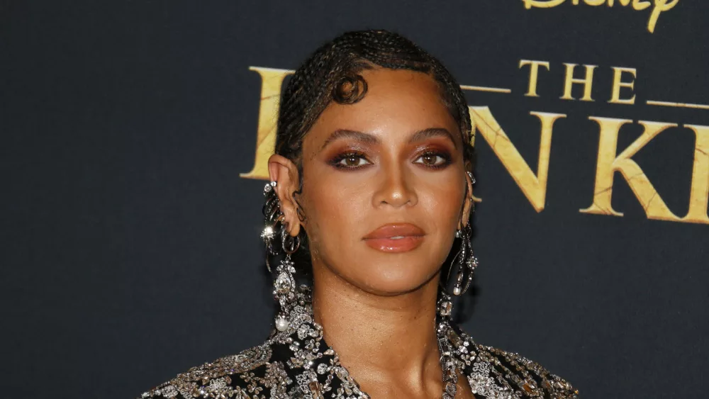 Beyonce at the World premiere of 'The Lion King' held at the Dolby Theatre in Hollywood, USA on July 9, 2019.