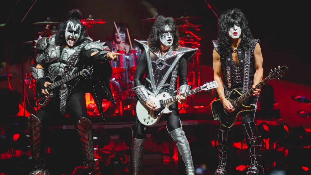 KISS performs live at Van Andel Arena GRAND RAPIDS, MICHIGAN / USA - March 9, 2019