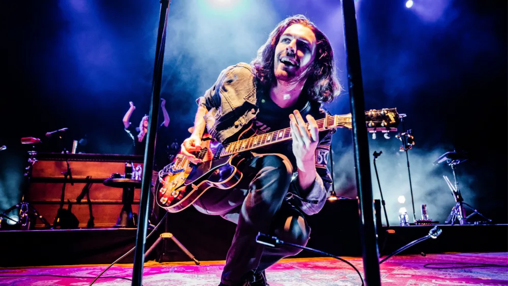 HOZIER performing at AFAS Live, Amsterdam, the Netherlands. 1 September 2019.