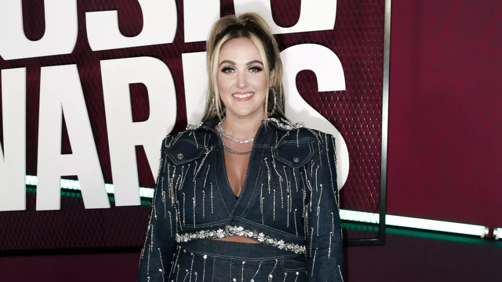 Priscilla Block attends the 2023 CMT Music Awards at Moody Center on April 2, 2023 in Austin, Texas