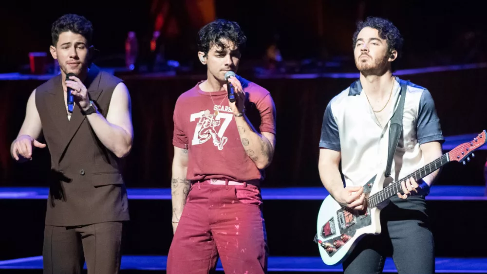 The Jonas Brothers perform in Hollywood, FLORIDA - May 5, 2023