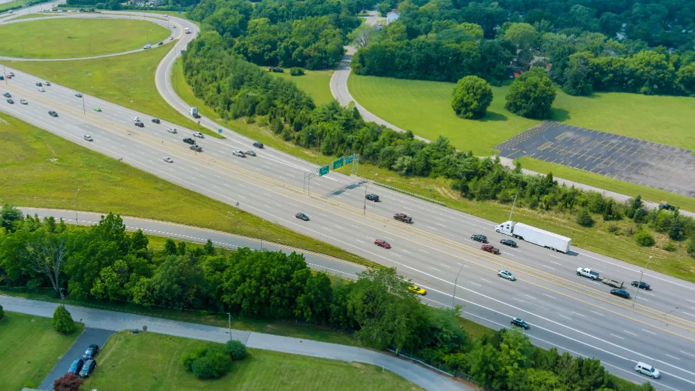 Highway US interstate 70, Columbus, Ohio