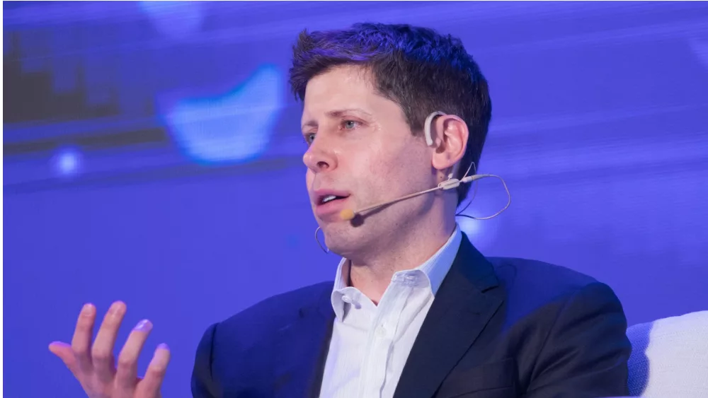 OpenAI CEO Sam Altman attends the artificial intelligence(AI) Revolution Forum in Taipei on September 25, 2023.