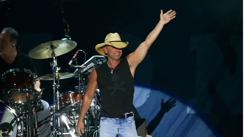 Kenny Chesney at the Runaway Country Music Fest at Osceola Heritage Park on March 19, 2016 in Kissimmee, Florida.