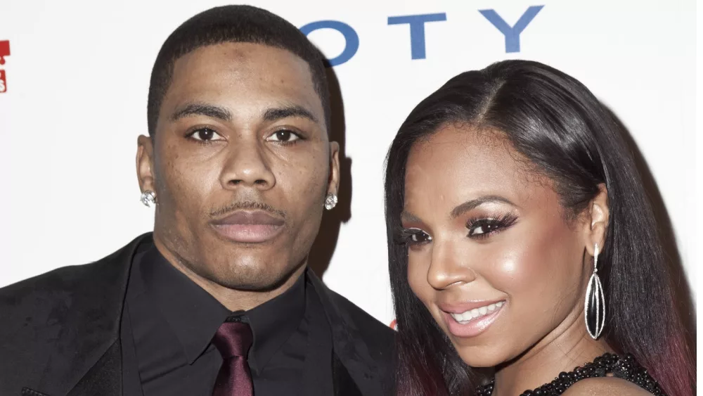 Nelly and Ashanti at Cipriani Wall Street on April 26, 2012 in New York City.
