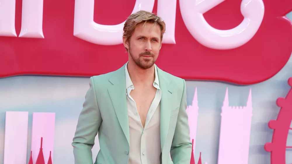 Ryan Gosling attends the "Barbie" European Premiere at Cineworld Leicester Square in London, England. July 12, 2023: