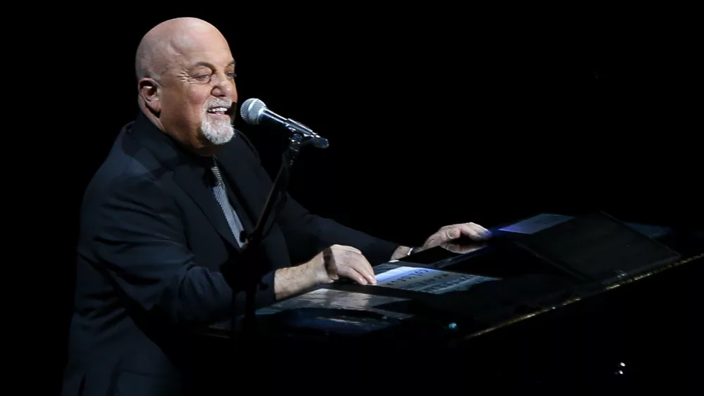 Billy Joel at NYCB Live, Home of the Nassau Veterans Memorial Coliseum on April 5, 2017 in Uniondale, New York.