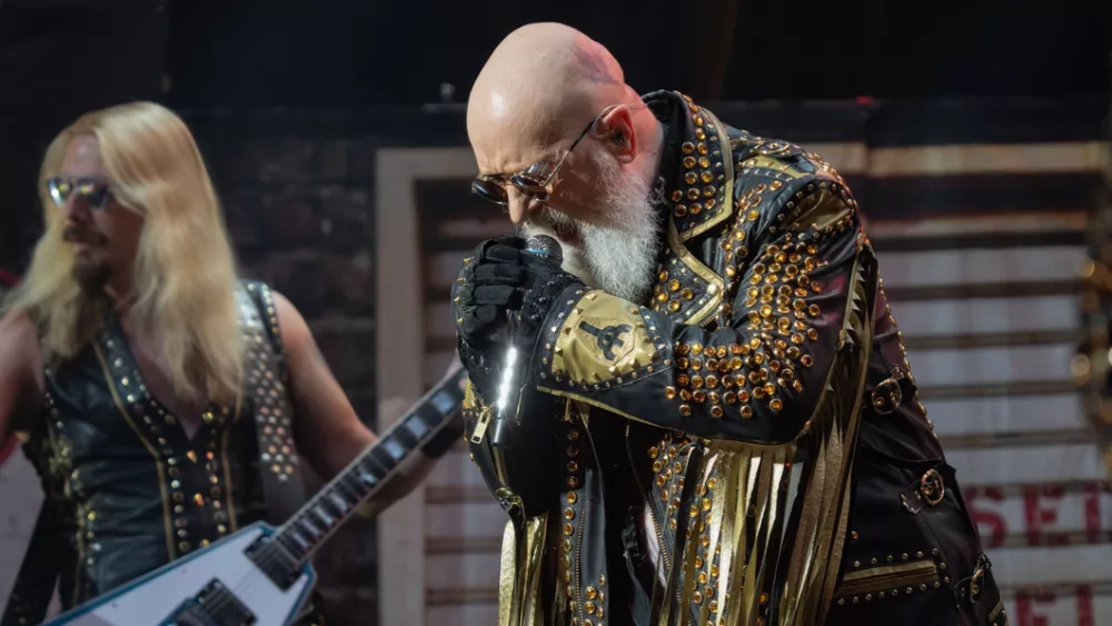 Judas Priest performing at the Fox Theater during the 50 Years of Metal Tour. Detroit, Michigan- U.S.A. - 09-19-2021