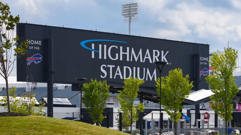 The Bills Stadium, Highmark Stadium and ADPRO Sports Training Center. Orchard Park New York - August 28 2021