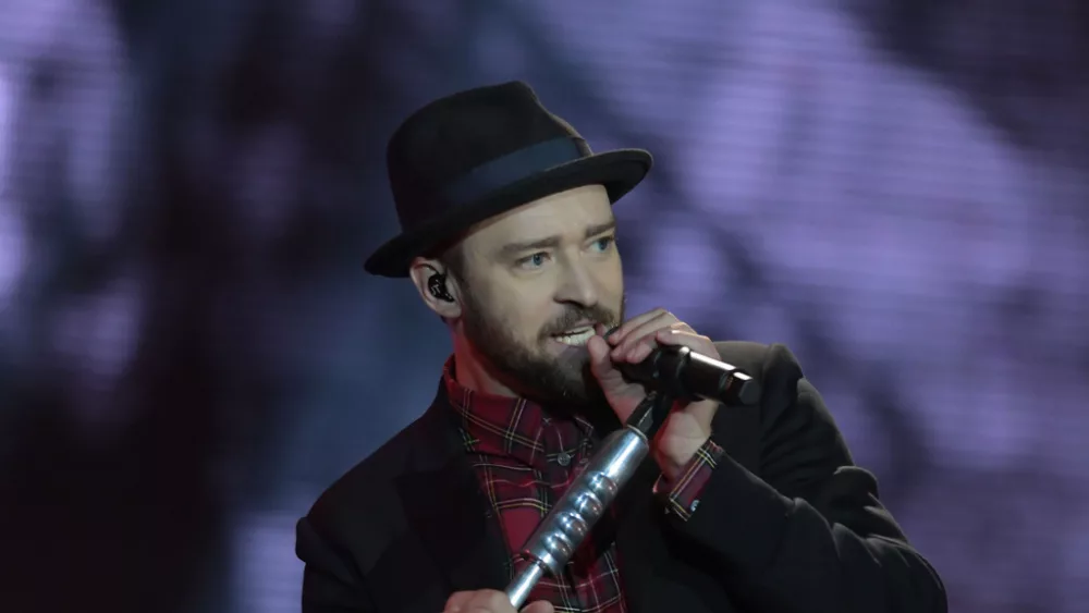 Justin Timberlake at Rock in Rio 2017 in Rio de Janeiro, Brazil.