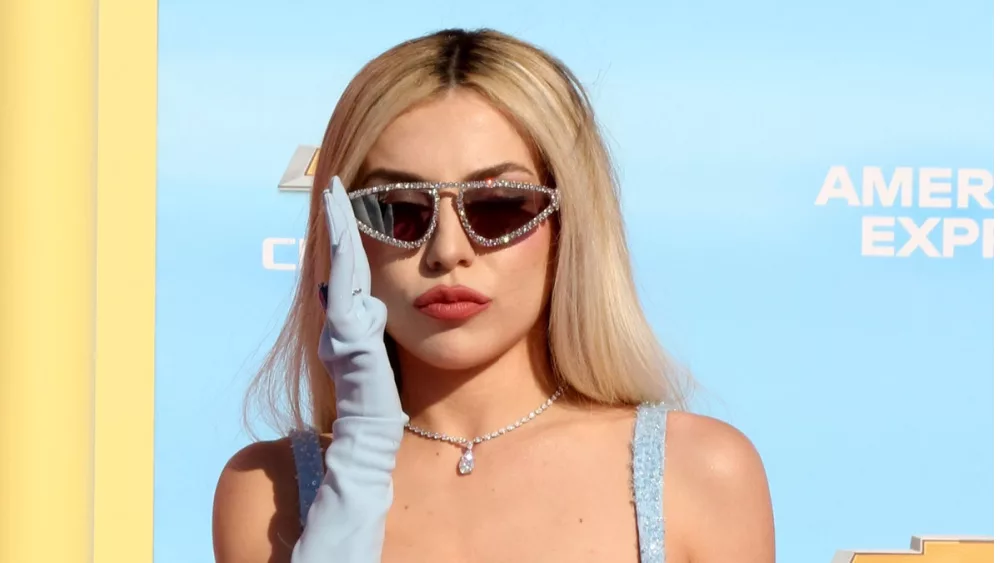 Ava Max at the Barbie World Premiere at the Shrine Auditorium on July 9, 2023 in Los Angeles, CA