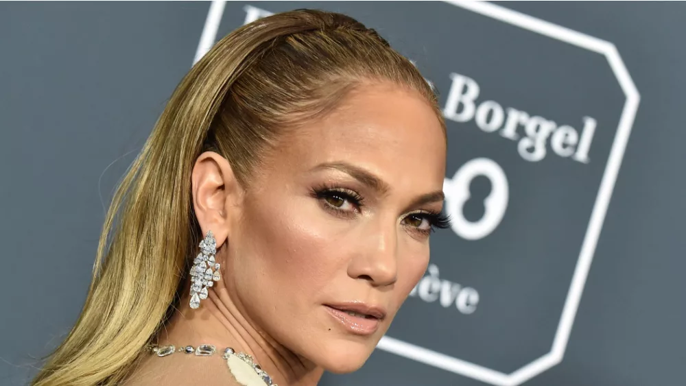 Jennifer Lopez at the 25th Annual Critics' Choice Awards on January 12, 2020 in Santa Monica, CA