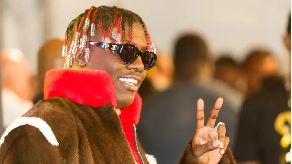 Rapper LIL YACHTY attends the 2017 BET HIP-HOP AWARDS red carpet on Friday, October 6th, 2017 at the FILLMORE MIAMI BEACH AT THE JACKIE GLEAN THEATER