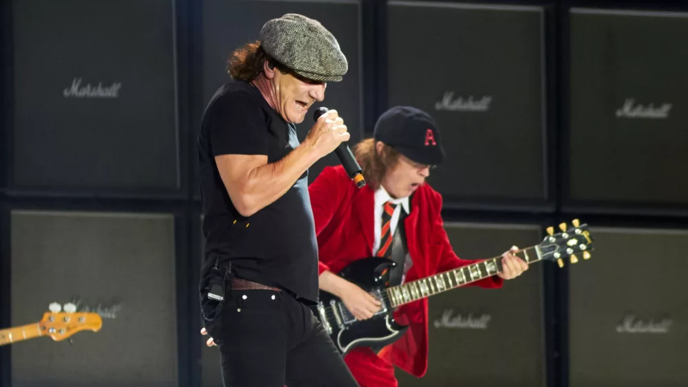 Live Concert of AC/DC; Madrid, Spain, 31 May 2015, Stadium Vicente Calderon,