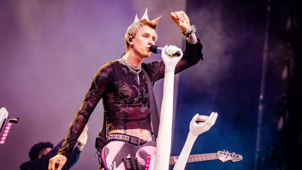 Machine Gun Kelly at Rock Werchter Festival Werchter, Belgium. 29 June 2023.