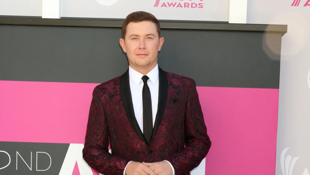 Scotty McCreery at the Academy of Country Music Awards 2017 at T-Mobile Arena on April 2, 2017 in Las Vegas, NV