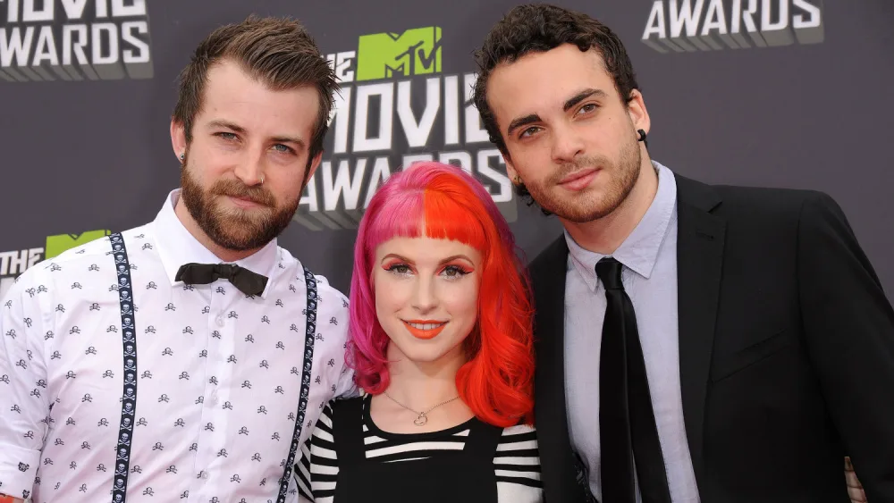 Paramore at MTV Movie Awards 2013 on April 14, 2013 in Hollywood, CA. LOS ANGELES - APR 14