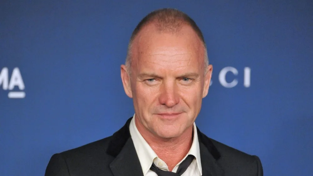 Sting at the 2013 LACMA Art+Film Gala at the Los Angeles County Museum of Art. LOS ANGELES, CA - NOVEMBER 2, 2013