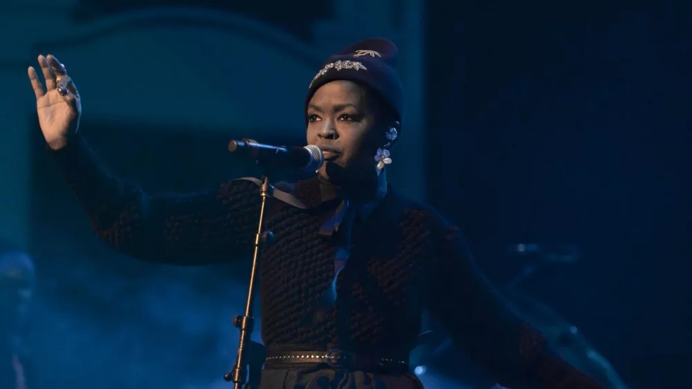 Ms. Lauryn Hill performs during 'The MLH Caravan: A Diaspora Calling' tour, Wednesday, January 31, 2017 at Heinz Hall, in Pittsburgh PA