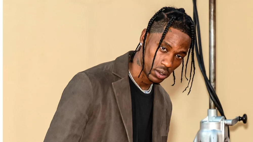 Travis Scott at TCL Chinese Theatre. Los Angeles, CA - July 22, 2019: