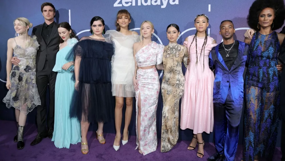 Cast at the LA Premiere Of HBO's "Euphoria" at the Cinerama Dome on June 4, 2019 in Los Angeles, CA