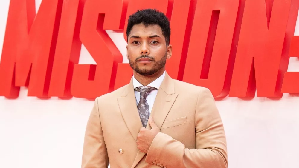 Chance Perdomo attends the UK Premiere of Mission Impossible - Dead Reckoning Part One at Odeon Luxe Leicester Square. London, England, UK - June 22, 2023