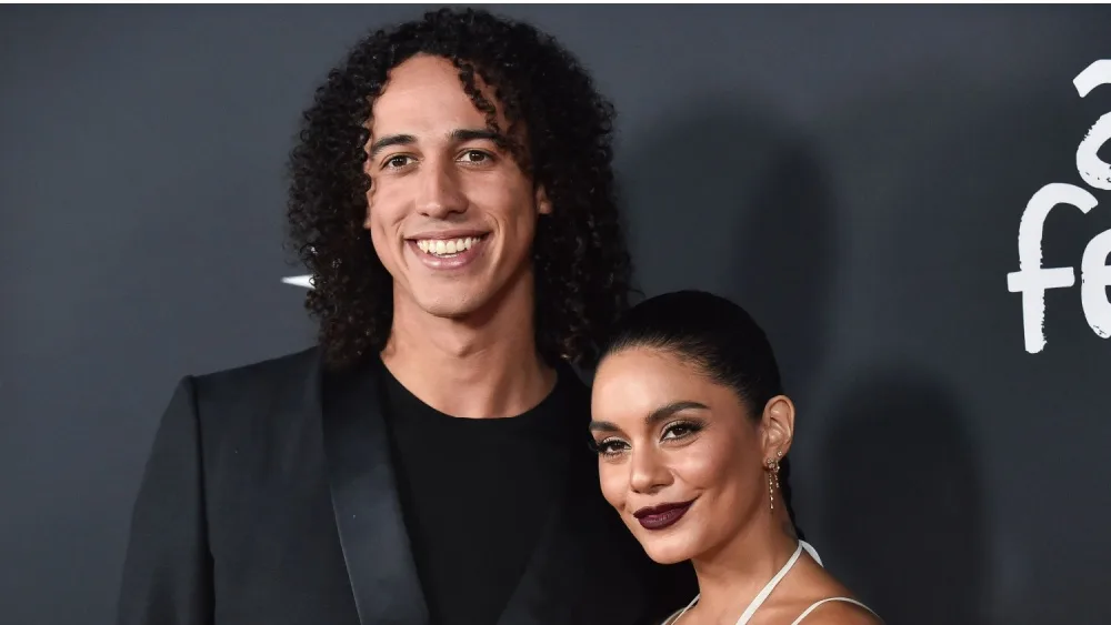 Cole Tucker and Vanessa Hudgens at AFI Fest on November 10, 2021 in Hollywood, CA