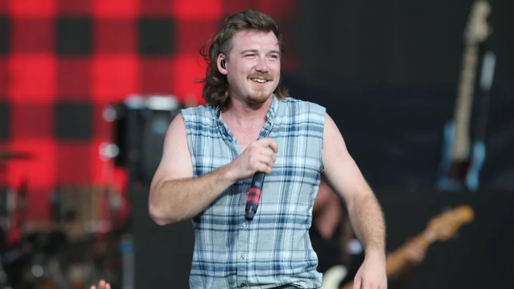 Morgan Wallen performs in concert on July 20, 2019 at Northwell Health at Jones Beach Theater in Wantagh, New York.