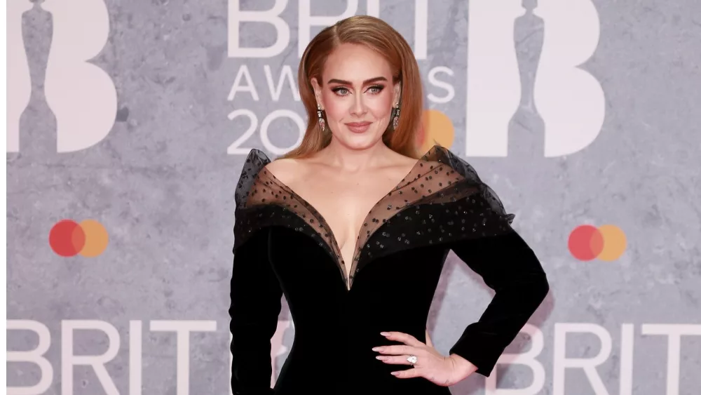 Adele attends The BRIT Awards 2022 at The O2 Arena in London, United Kingdom - February 08, 2022
