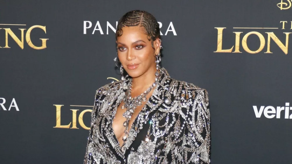 Beyonce at the World premiere of 'The Lion King' held at the Dolby Theatre in Hollywood, USA on July 9, 2019.