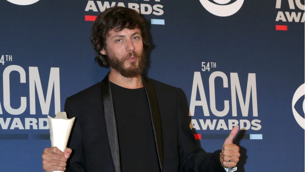 Chris Janson at the 54th Academy of Country Music Awards at the MGM Grand Garden Arena on April 7, 2019 in Las Vegas, NV
