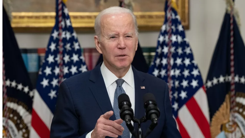 US President Joe Biden in Washington, DC US - Mar 13, 2023