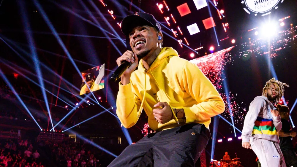 Chance The Rapper performs at the 2019 iHeartRadio Music Festival. Las Vegas, NV, USA - September 21, 2019