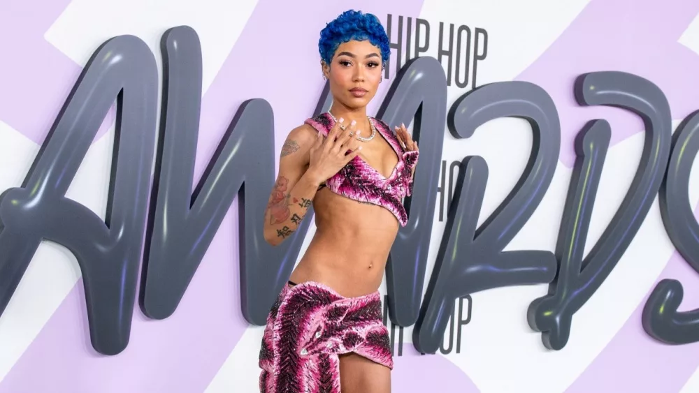 Coi Leray attends the BET Hip Hop Awards at Cobb Energy Performing Arts Center. Atlanta, Georgia, USA - October 3, 2023