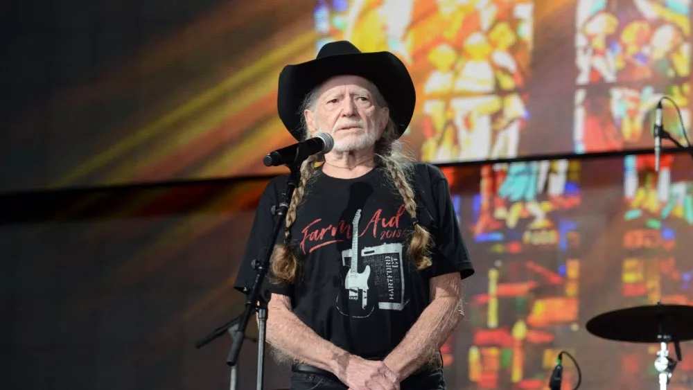 Farm Aid founder Willie Nelson performs at the 2018 Farm Aid. Hartford, CT - September 22, 2018.