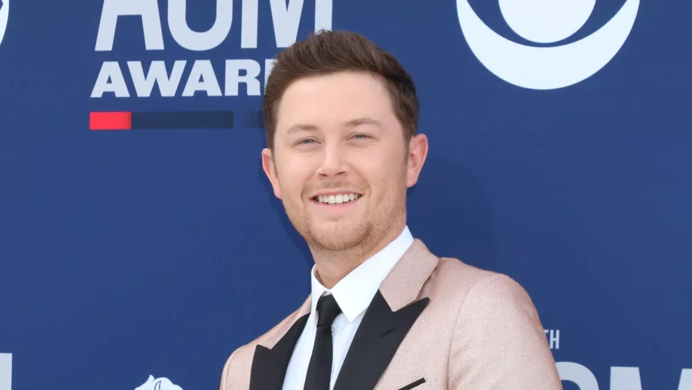 Scotty McCreery at the 54th Academy of Country Music Awards at the MGM Grand Garden Arena on April 7, 2019 in Las Vegas, NV