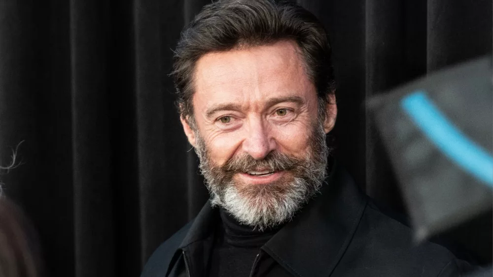 Hugh Jackman attends Apple TV+ Original Films "Ghosted" premiere at AMC Lincoln Square in New York on April 18, 2023