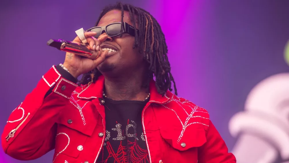 GUNNA Performing AT BROCCOLI CITY FESTIVAL. Washington, DC United States - MAY 8 2022.