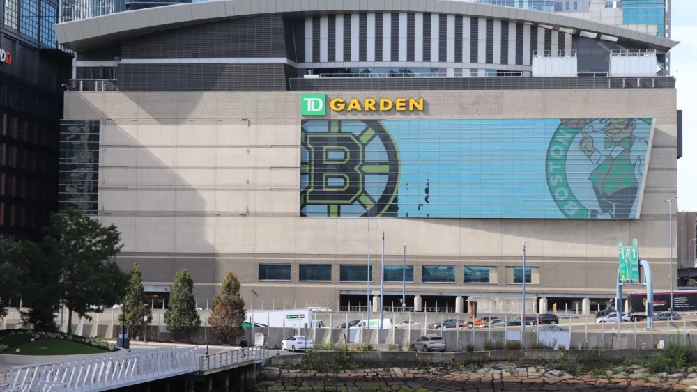 TD Garden, home to the Boston Celtics and Boston Bruins. Boston, Massachusetts, USA, September 14 2023: