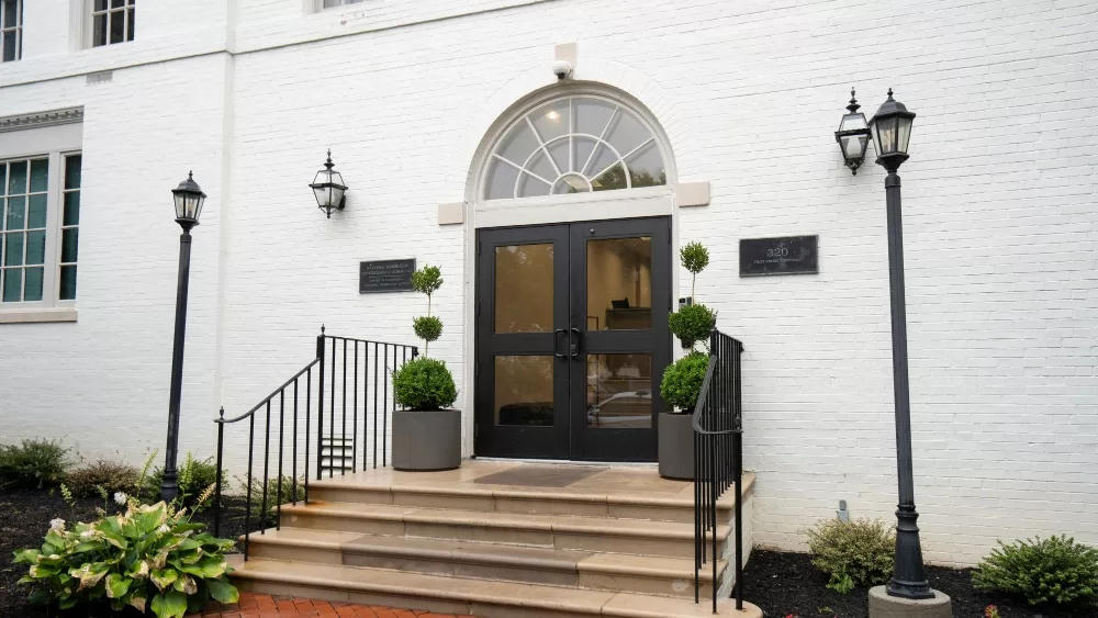 Exterior view of the National Republican Congressional Committee (NRCC) office in Washington, DC. Washington, DC, USA - June 23, 2022: