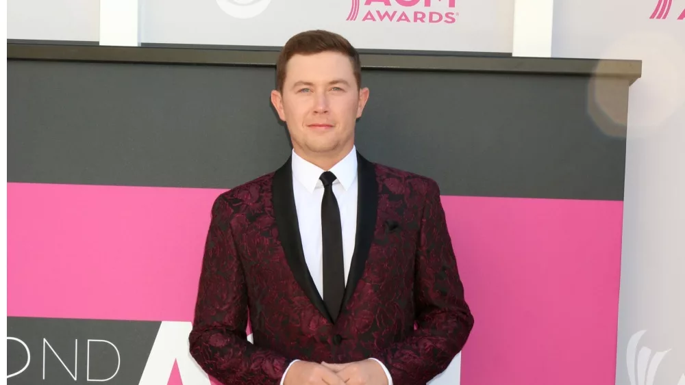 Scotty McCreery at the Academy of Country Music Awards 2017 at T-Mobile Arena on April 2, 2017 in Las Vegas, NV